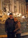 Us at the Trevi Fountain